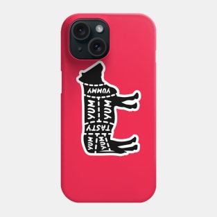 Tasty Cow – Butchers Beef Cuts Phone Case