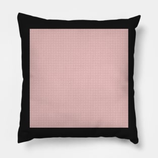 Traditional Japanese Pastel Pink Geometric Pattern Pillow