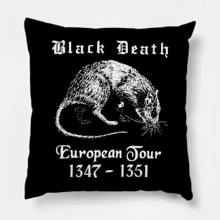 Black Death European Tour Pillow