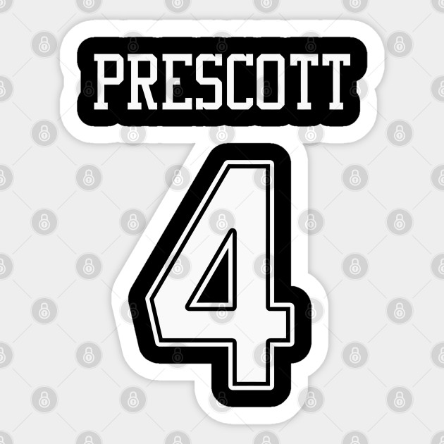 Dak Prescott Dak Prescott Dallas Cowboys Sticker Teepublic