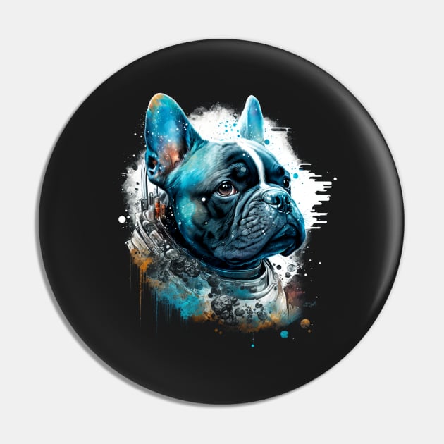 French Bulldog Puppy Frenchy doggy dog Pin by Buff Geeks Art