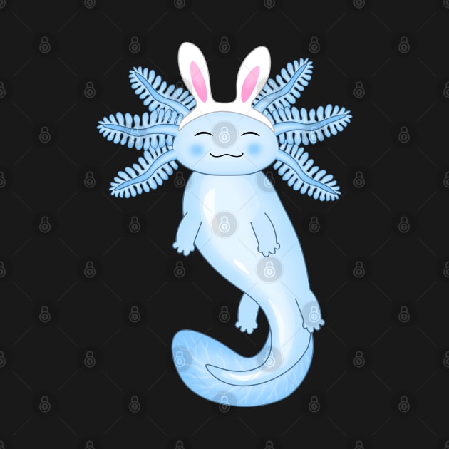 Happy Easter Axolotl by Purrfect