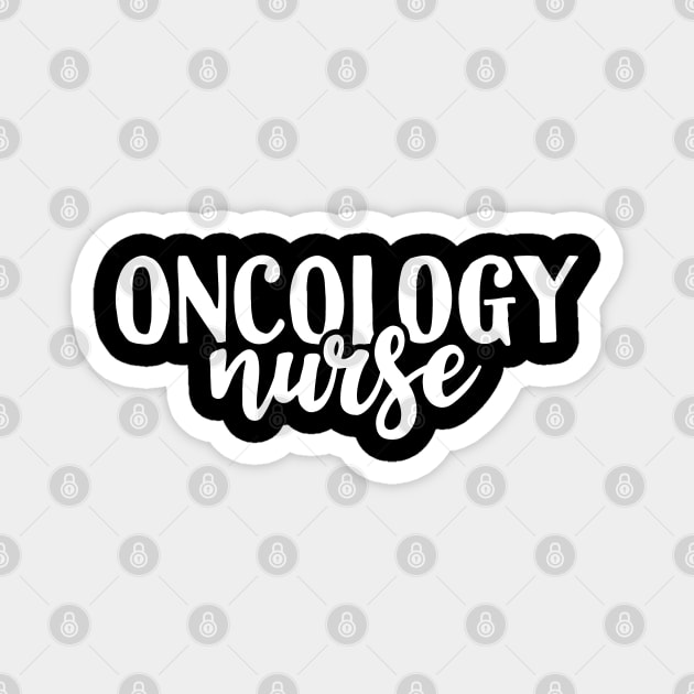 Oncology Nurse Magnet by Tesszero