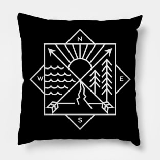 Nature Compass Pillow