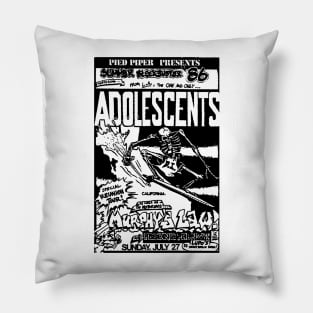 Adolescents / Murphy's Law Punk Flyer Pillow