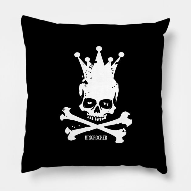 Kingrocker is Kingpin Pillow by Kingrocker Clothing