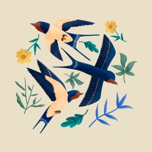 Barn swallows T-Shirt