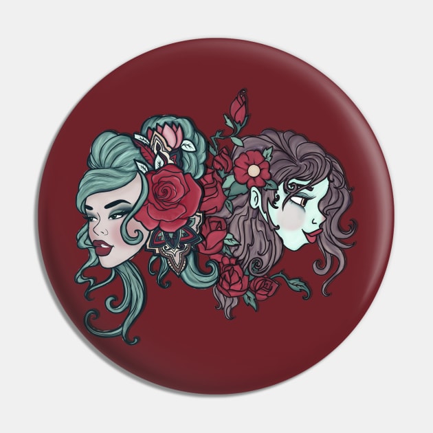 sisters Pin by kokodiablo