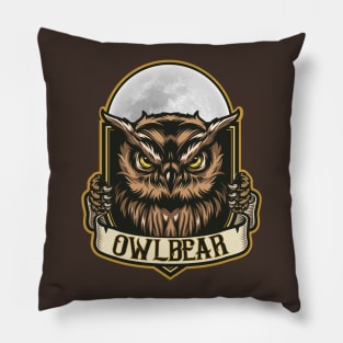 Owlbear v2 for Tabletop Gamers Pillow