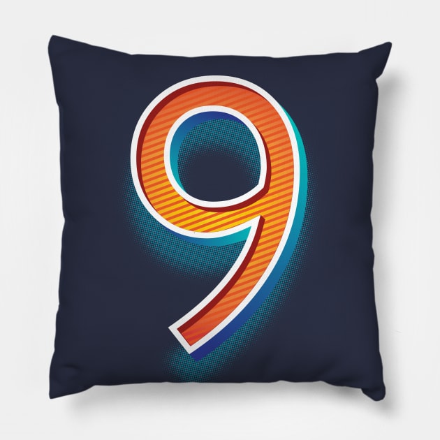 Float 9 Toy colors Pillow by MplusC