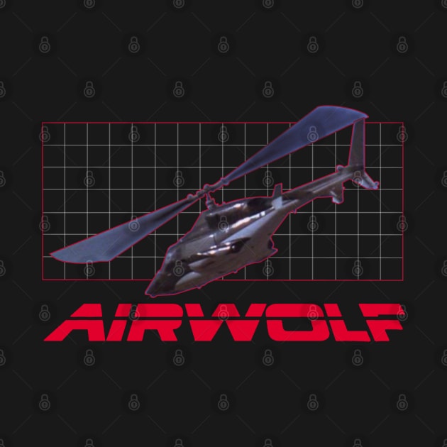 Airwolf Movie Vintage by Jazz In The Gardens