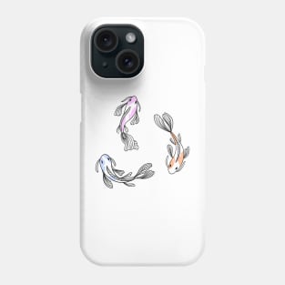 koi fish Phone Case