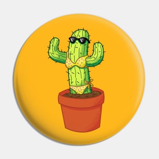 Bikini Cactus Pin