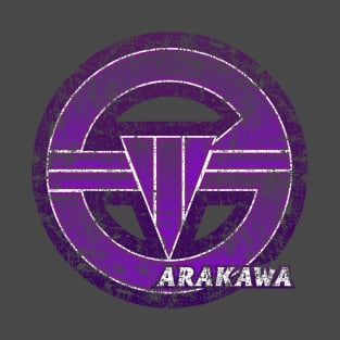 Arakawa Ward of Tokyo Japanese Symbol Distressed T-Shirt