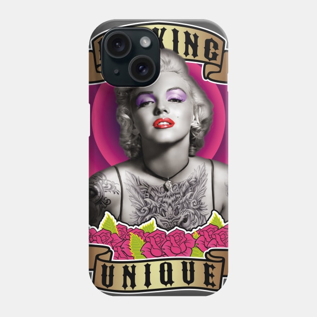 Marilyn Monroe Unique Phone Case by PutaCabeza