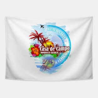 Casa de Campo Paradise Beach Tapestry