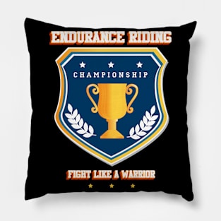 Endurance riding Pillow