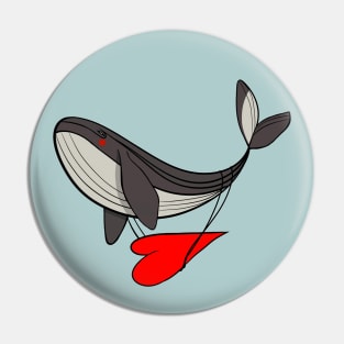 love whale Pin