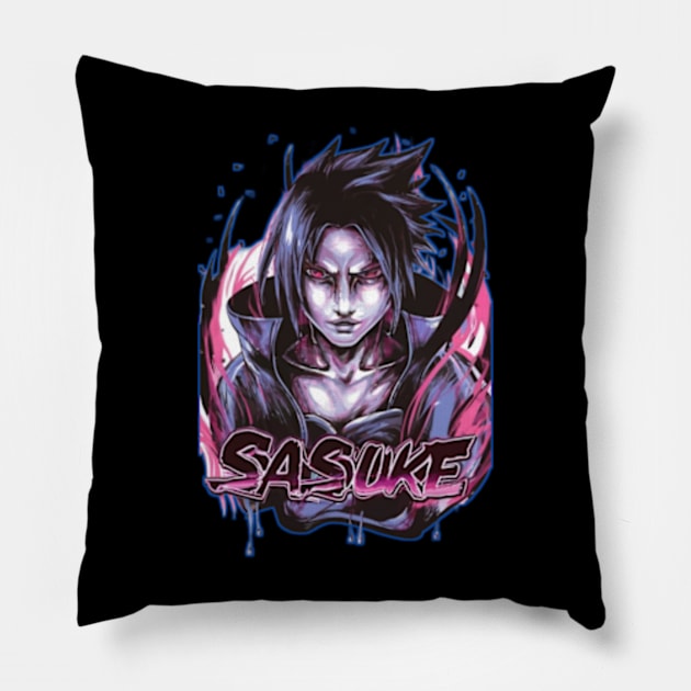 Sasuke Pillow by TshirtMA