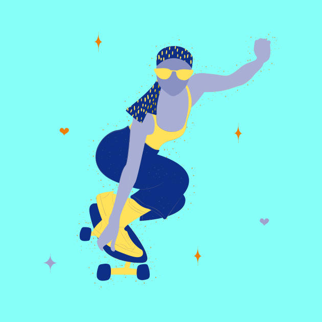 Skater Girl by Design by Maria 