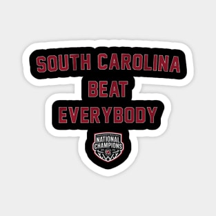 South Carolina Women's Basketball Beat Everybody Magnet