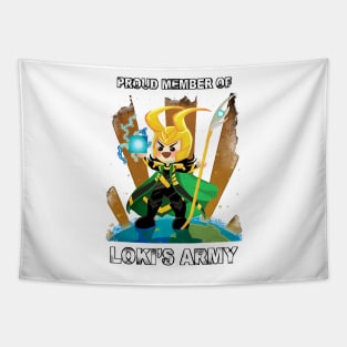 Lokis Army Tapestry