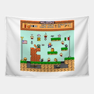 WALL DEFENSE Tapestry