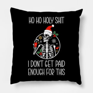 Ho ho holy christmas Pillow