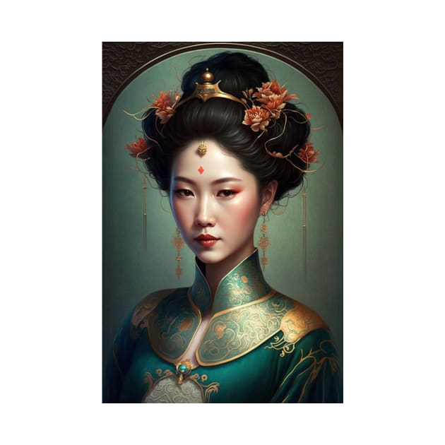 The Empress of China by ArtNouveauChic