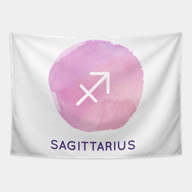 Sagittarius Zodiac Tapestry by Dieowl