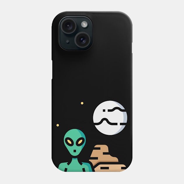 alien Phone Case by Pavlushkaaa