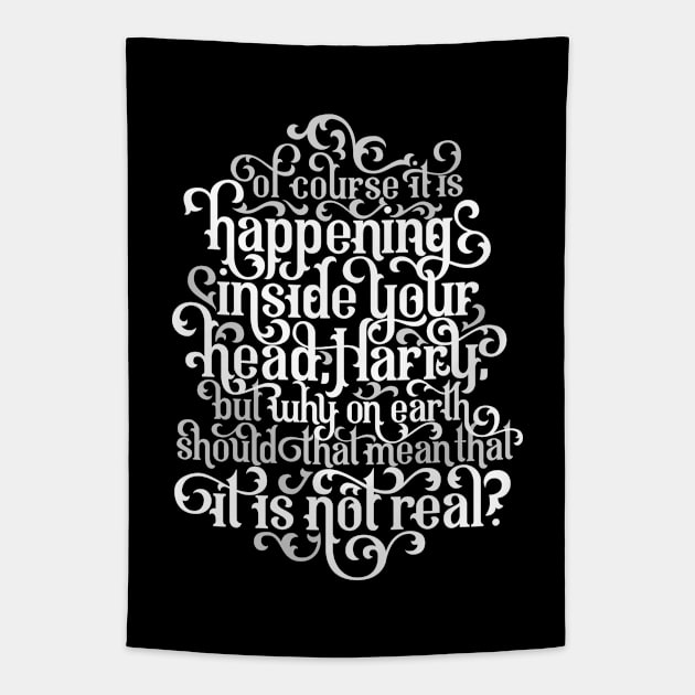 Happening Inside Your Head Tapestry by polliadesign