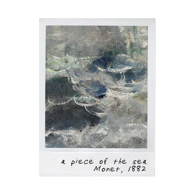 a piece of the sea - monet by pripple