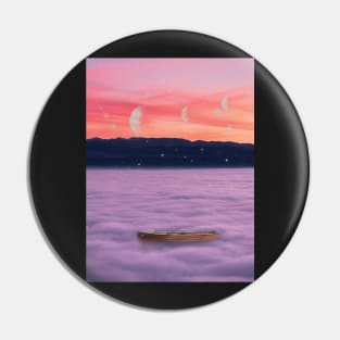 Sailing above the clouds Pin