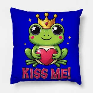 Frog Prince 28 Pillow