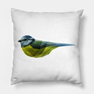 Low Poly Bird Pillow