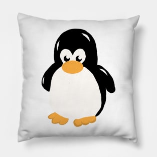 Shiny Little Penguin Pillow