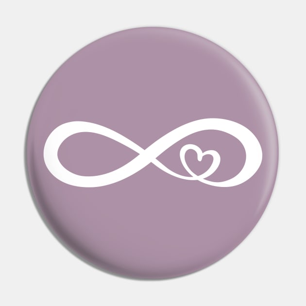 Infinite Love Pin by bonedesigns