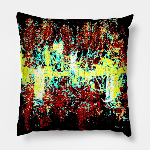 Brainwaves (Gameboy Color) Pillow by Psych0kvltz