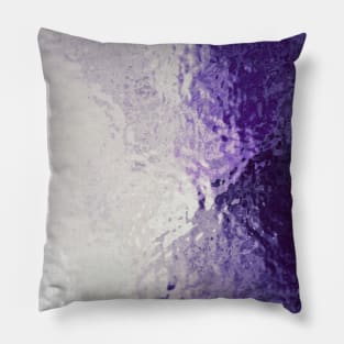 Purple February Birthstones Crystal Pillow