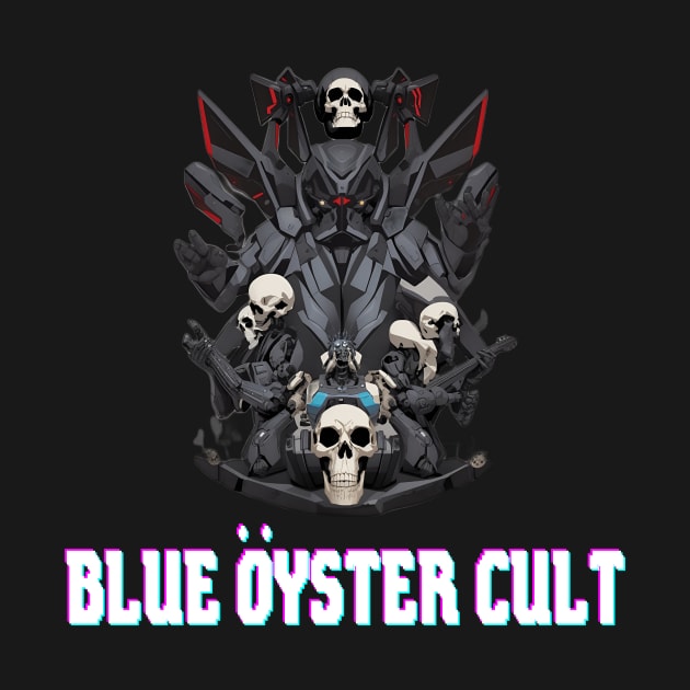 Blue Oyster Cult by Maheswara.Momocats