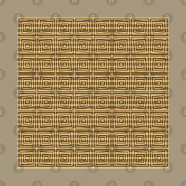 gold geometric pattern by artsytee