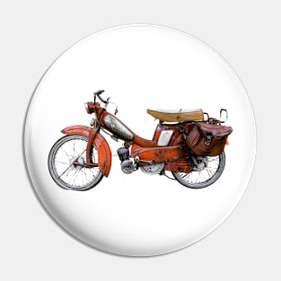 Vintage French Motobecane Moped Pin