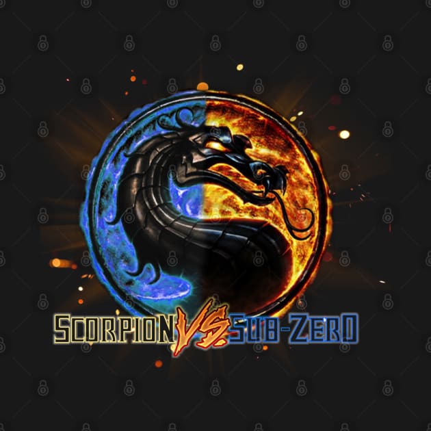 Scorpion vs Sub Zero team Mortal Kombat Pro Kompetition by Pannolinno