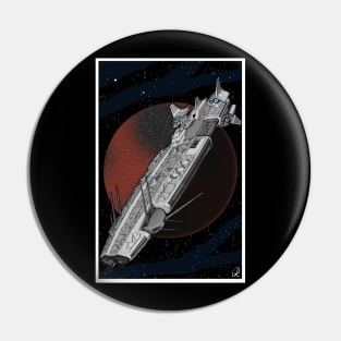 Magister Mundi Spaceship Pin