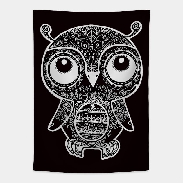 Dead Hooty Tapestry by wotto