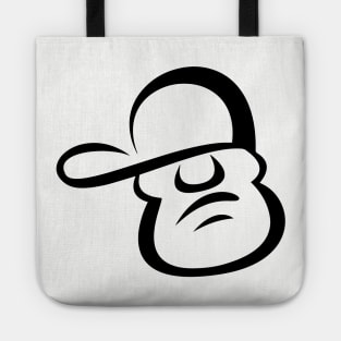 Cool face with attitude Tote