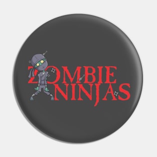 Zombie Ninjas Pin