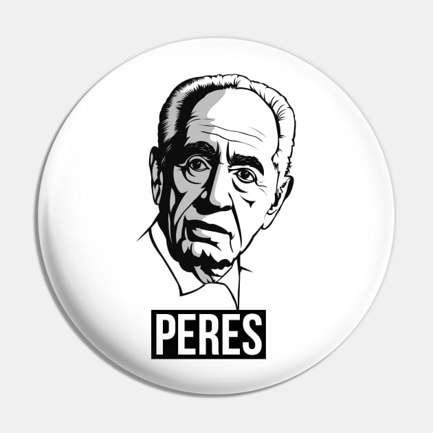 Shimon Peres Pin by Proud Collection