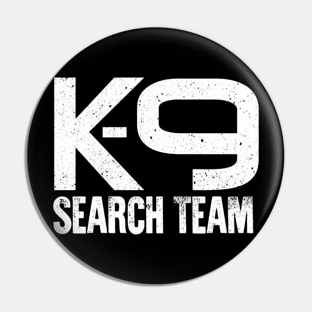 K-9 Search and Rescue Pin by Nartissima